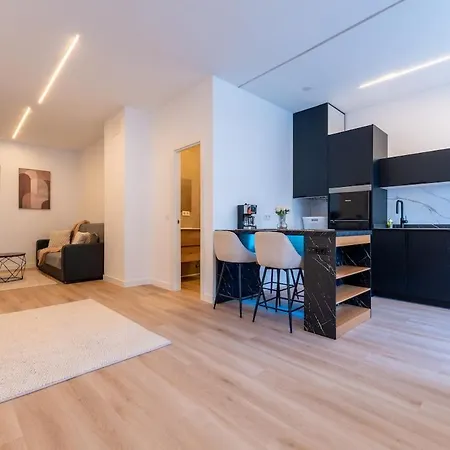 Appartement Luxe Parking Train Station Area Santander